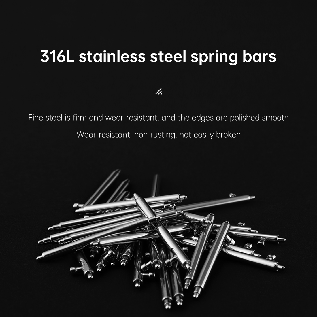 Maikes 316L acier inoxydable m - Curved Spring Bar avis et prix