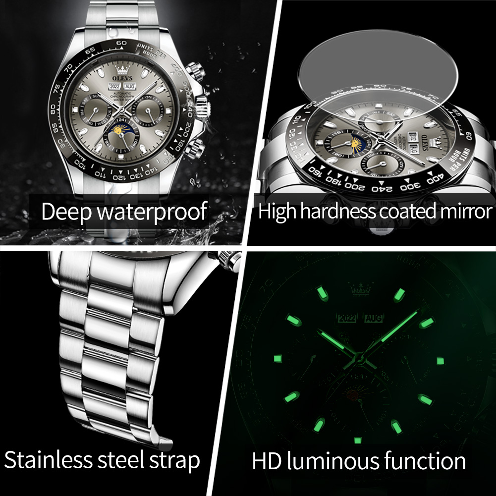 OLEVS 6654 montre de luxe pour - Seiko Watch Presage avis et prix