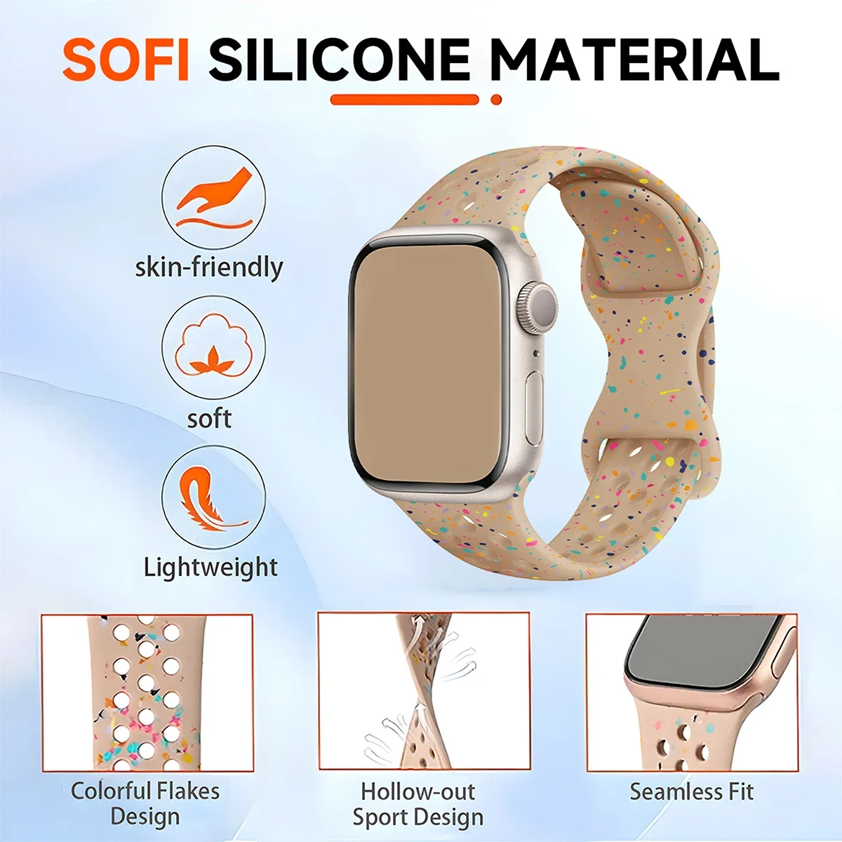 Bracelet en silicone sport pou - Milanese Loop Magnetic avis et prix